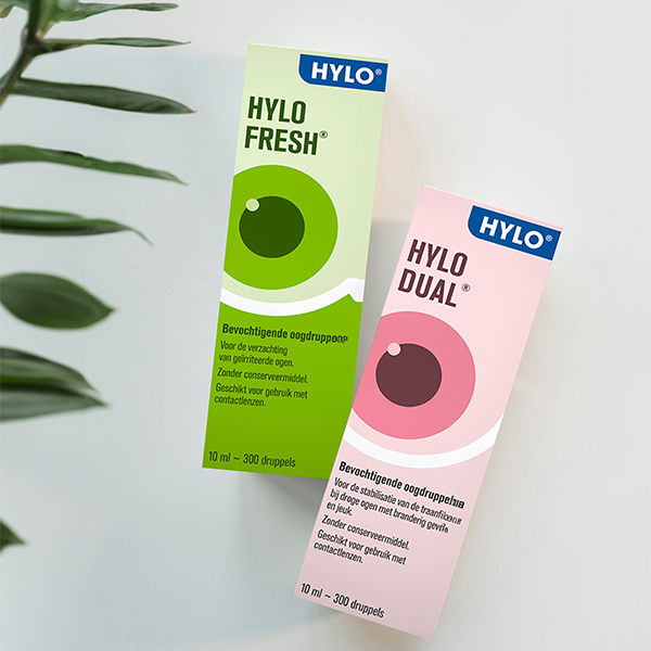 Hylo fresh product die staat in de badkamer